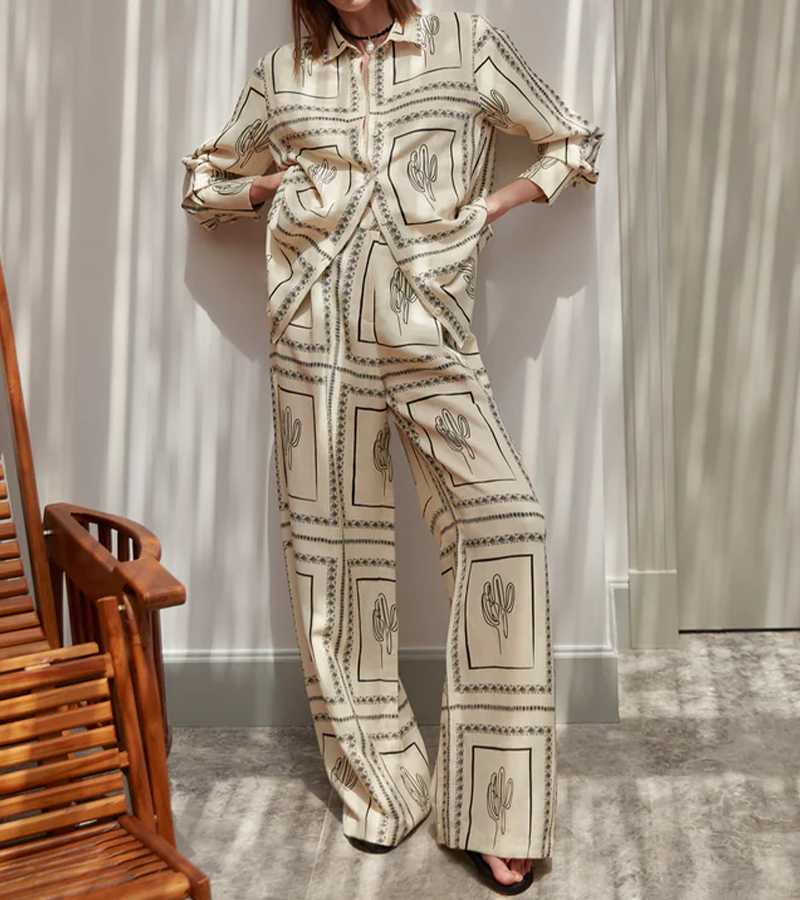 Elena – Lichte Beige Zomerset voor Dames
