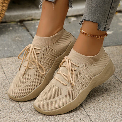 Gabriella – Ademend Dames Sneakers van Geweven Mesh