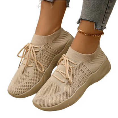 Gabriella – Ademend Dames Sneakers van Geweven Mesh