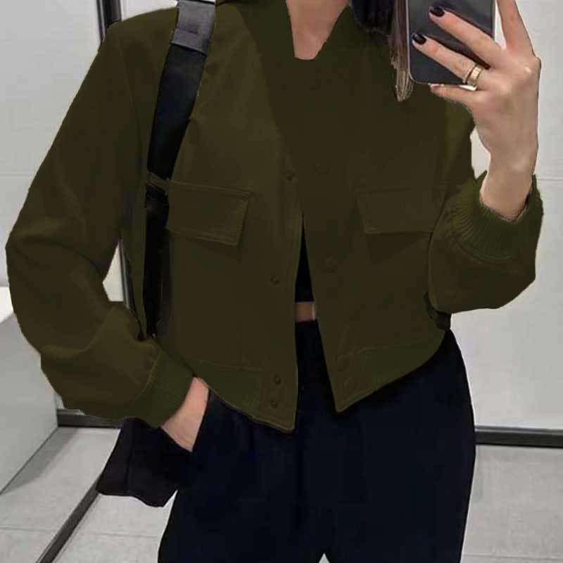 Giulia – Dames Utility Jacket met Knoopsluiting