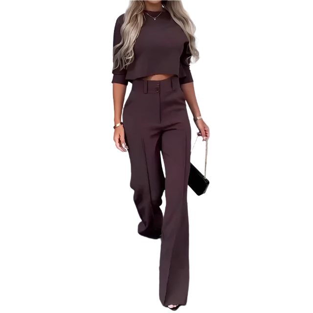 Isabella – Moderne Elegantie Vrouwen 2-Delige Set