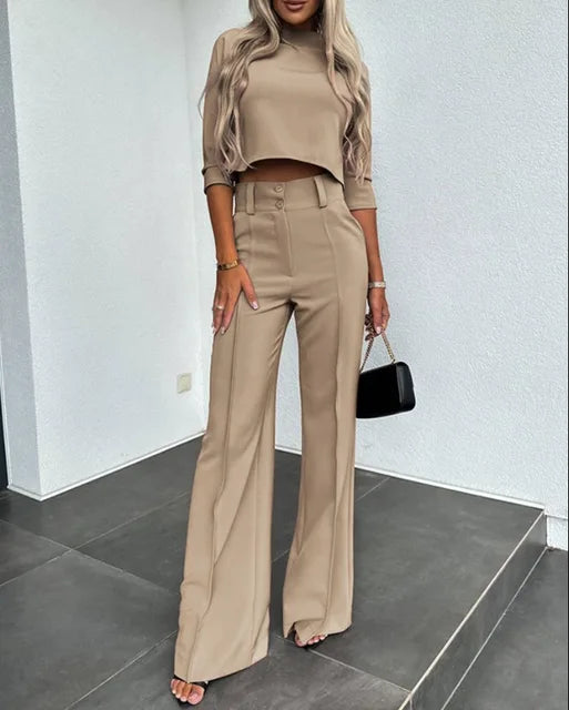 Isabella – Moderne Elegantie Vrouwen 2-Delige Set