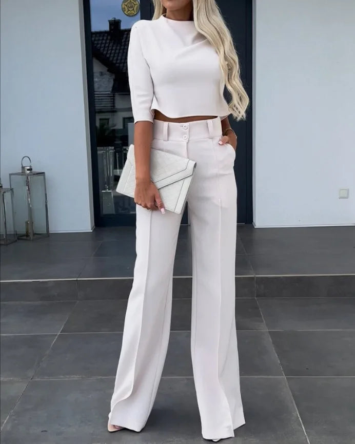 Isabella – Moderne Elegantie Vrouwen 2-Delige Set