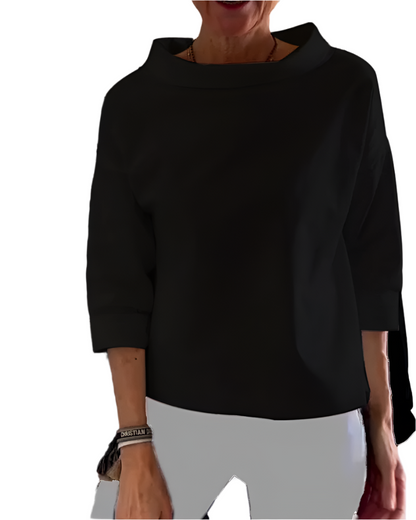 Isabella – Elegante Dames Top met 3/4 Mouwen