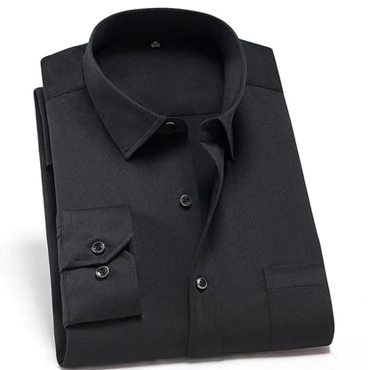 Giovanni – Comfortabele Stretch Hemd voor Heren