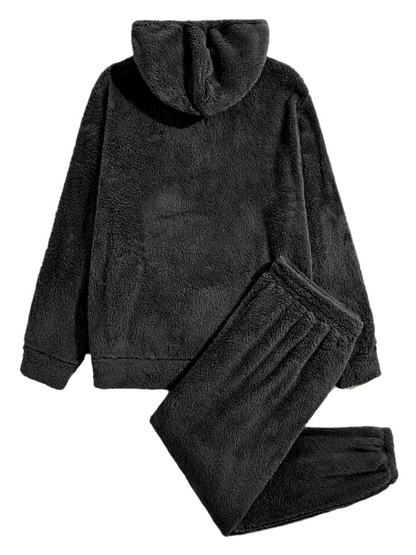 Lorenzo – Mannen 2-Delige Teddy Fleece Pyjama Set