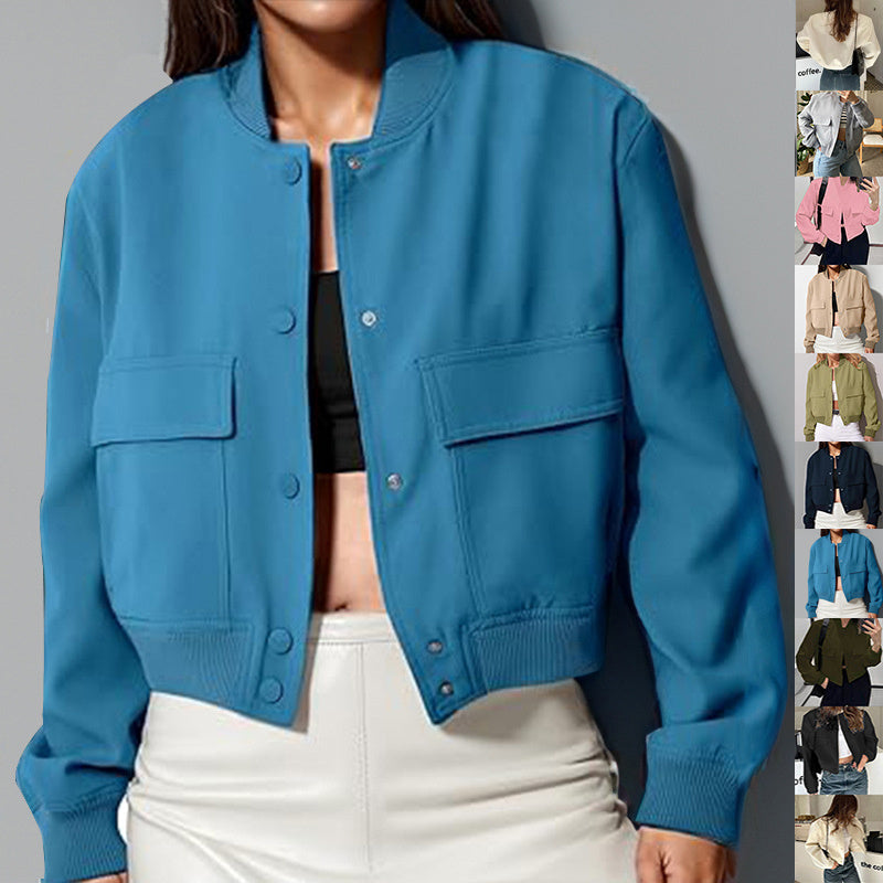 Giulia – Dames Utility Jacket met Knoopsluiting