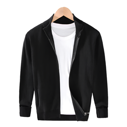 Lorenzo – Slim-Fit Heren Katoenen Trui met Rits" can be rewritten as:

"Lorenzo – Slim-Fit Katoenen Trui voor Heren met Rits