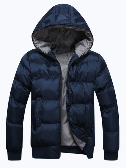 Lorenzo – Heren Waterdichte Winterjas met Capuchon