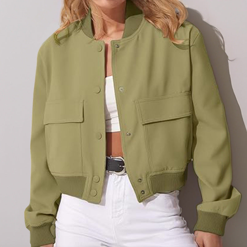 Giulia – Dames Utility Jacket met Knoopsluiting