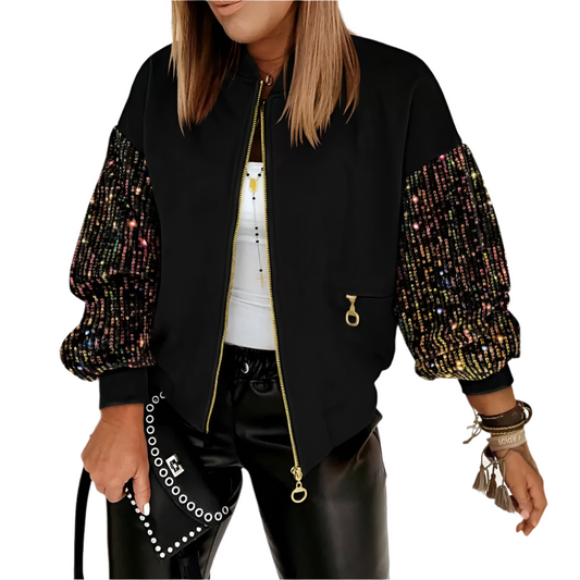Elena – Vintage Slim-Fit Zwarte Geplooide Jurk voor Vrouwen