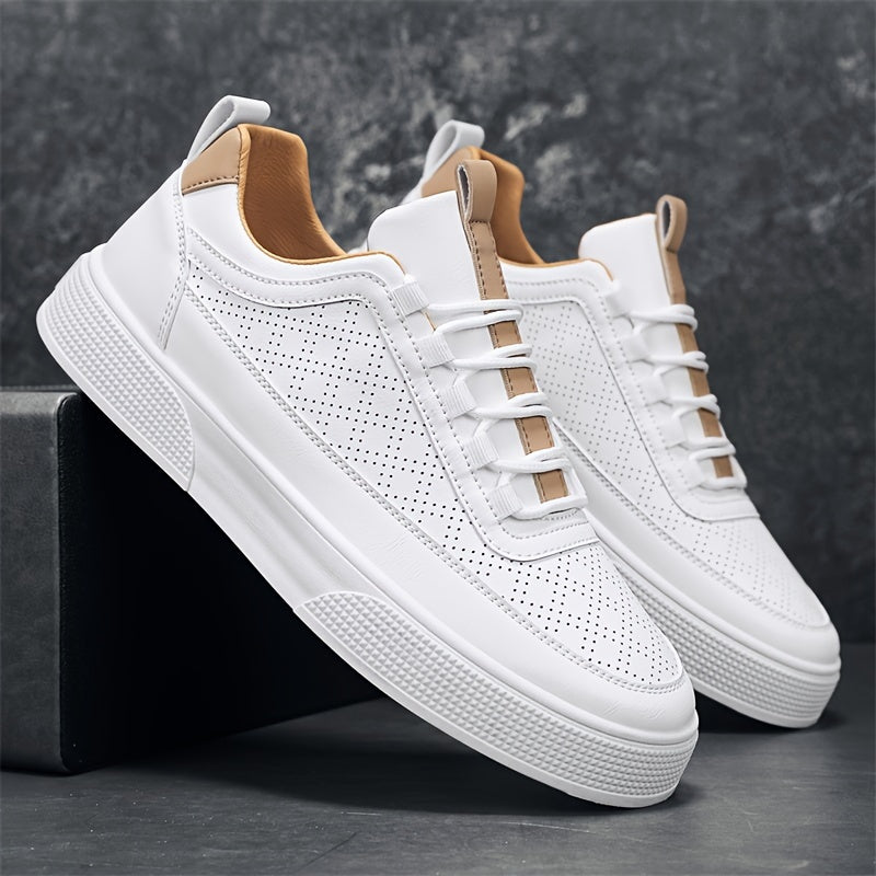Matteo – Heren Sneakers van Hoogwaardig Leer in Matte Afwerking