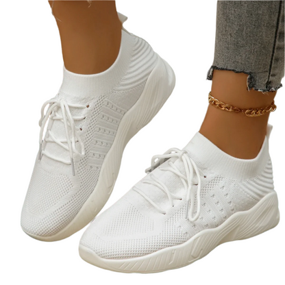 Gabriella – Ademend Dames Sneakers van Geweven Mesh