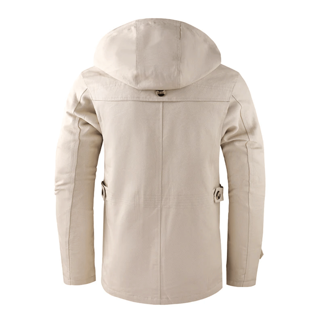 Mateo – Waterdichte Winterjas voor Heren met Capuchon