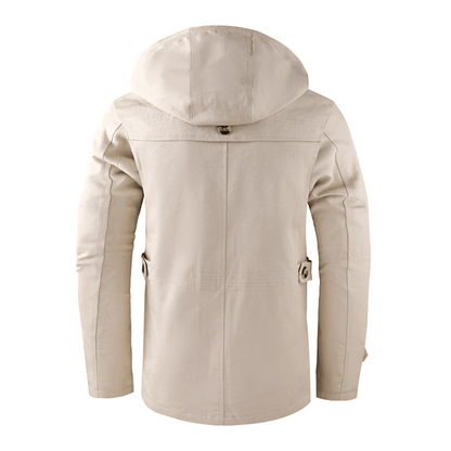 Mateo – Waterdichte Winterjas voor Heren met Capuchon