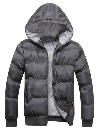 Lorenzo – Heren Waterdichte Winterjas met Capuchon