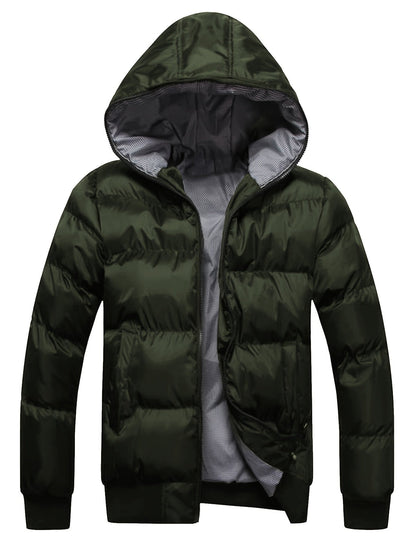Lorenzo – Heren Waterdichte Winterjas met Capuchon