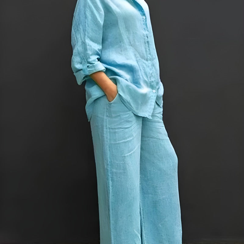 Selja – Elegante Vintage 2-delige Dames Set