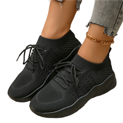 Gabriella – Ademend Dames Sneakers van Geweven Mesh