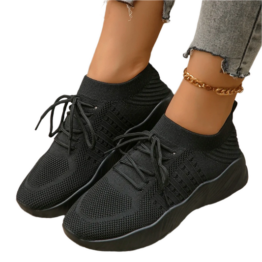 Gabriella – Ademend Dames Sneakers van Geweven Mesh