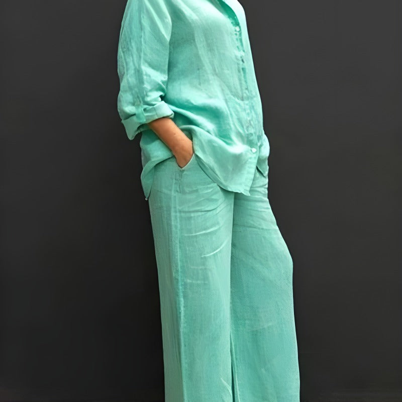 Selja – Elegante Vintage 2-delige Dames Set