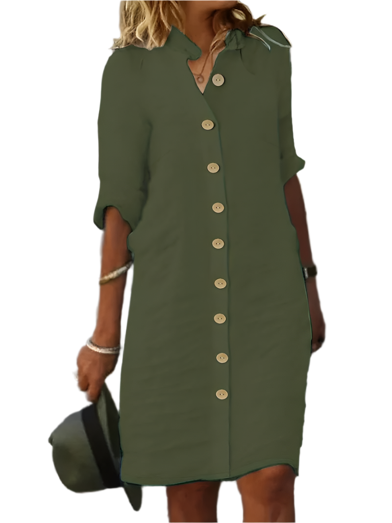 Giulia – Dames Casual Midi Jurk