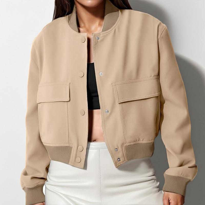 Giulia – Dames Utility Jacket met Knoopsluiting