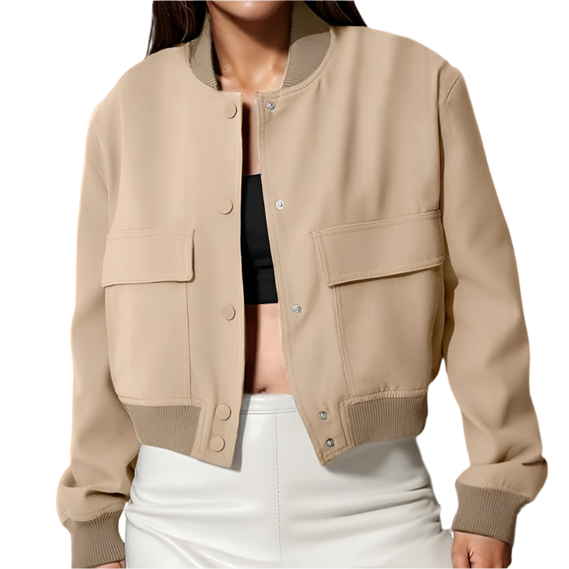 Giulia – Dames Utility Jacket met Knoopsluiting