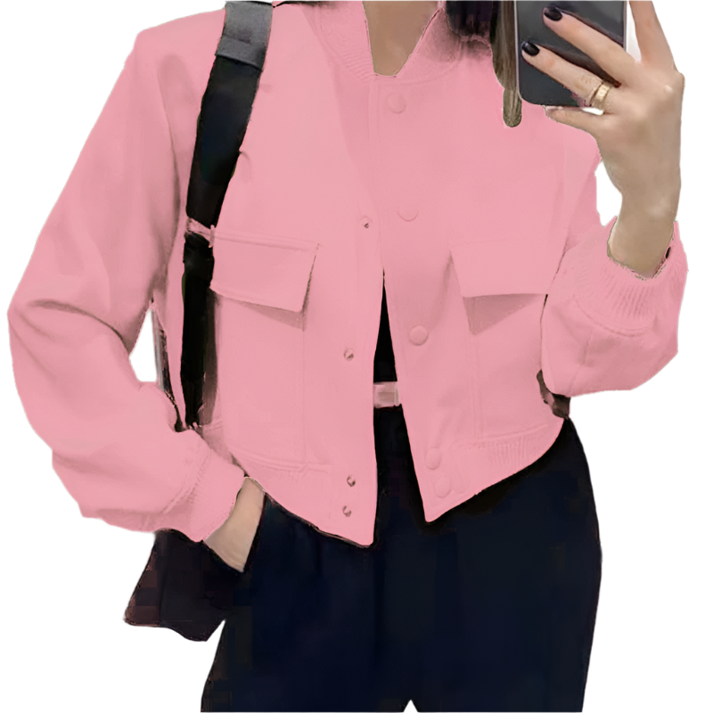 Giulia – Dames Utility Jacket met Knoopsluiting
