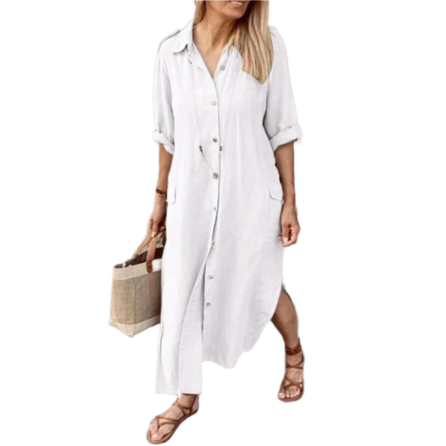 Isabella – Elegante Dames Blouse Dress
