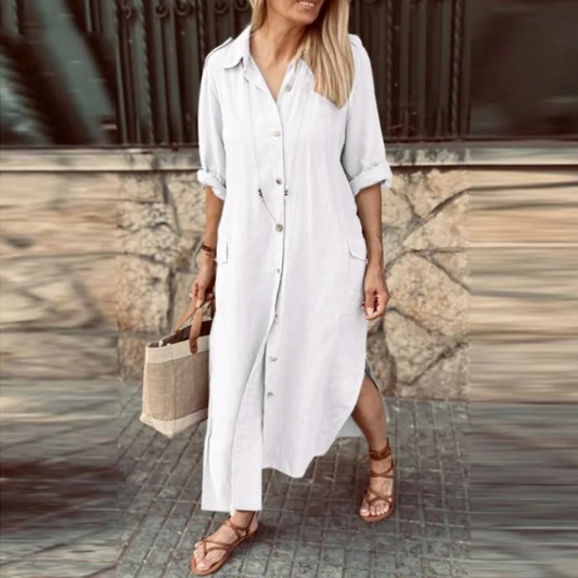 Isabella – Elegante Dames Blouse Dress