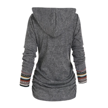 Elio – Trendy Unisex Hoodie met Tribale Print