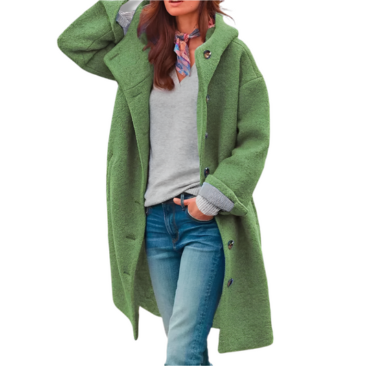 Isabella – Comfortabele Damesjas van Wol