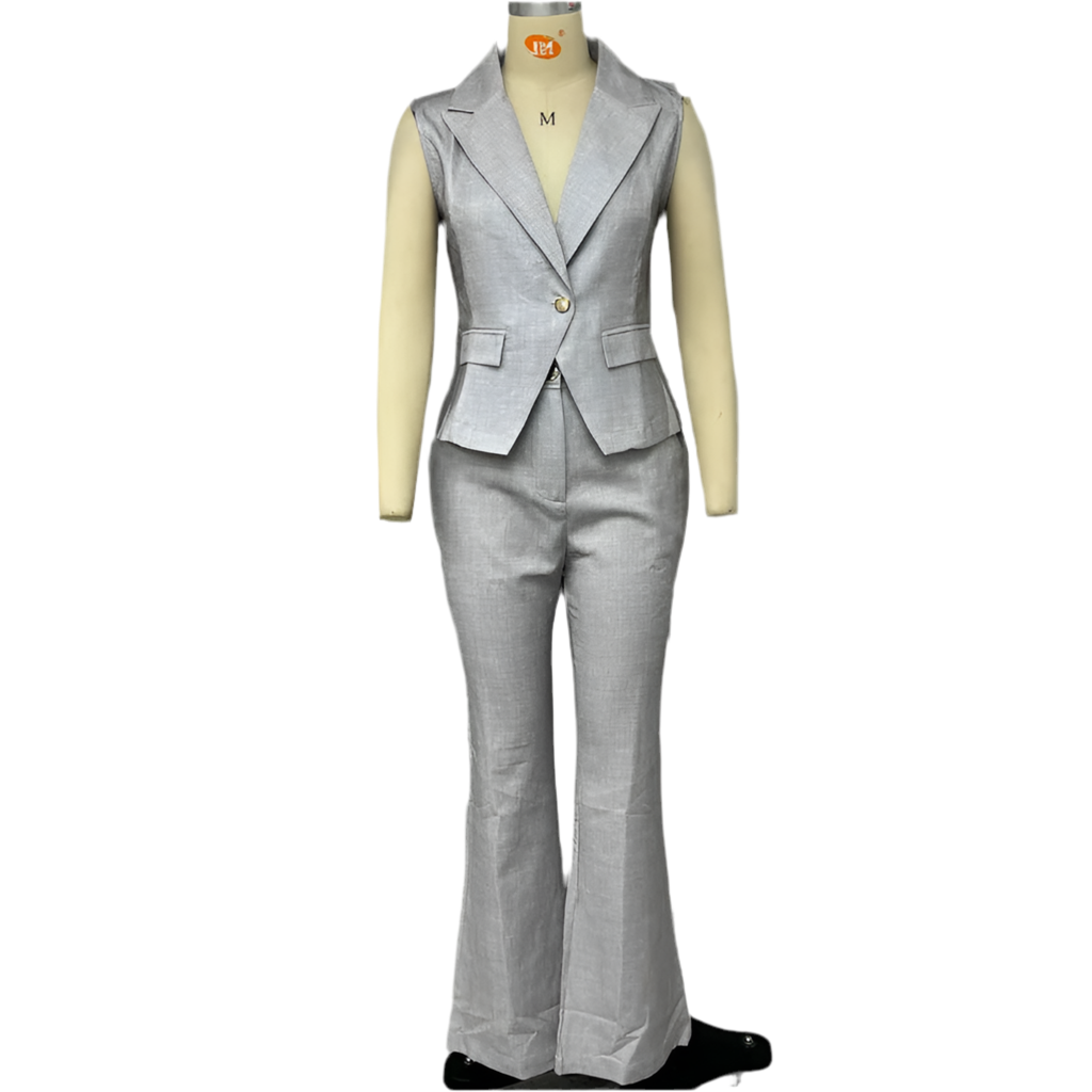 Elena – Mouwloze Zomerse Dames Kantoor Outfit