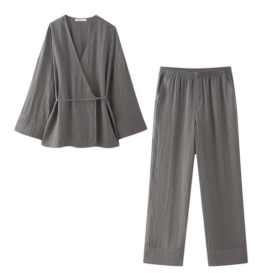 Elysia™ | Luxe Kimono Set