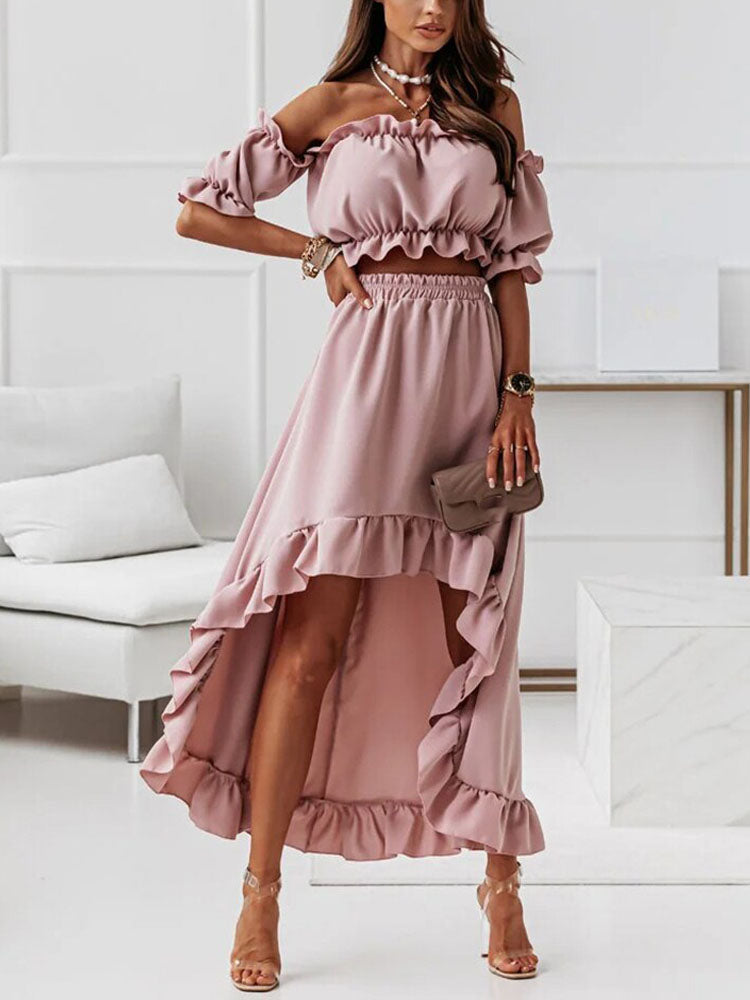Camila – Stijlvolle Off-Shoulder Dames Set