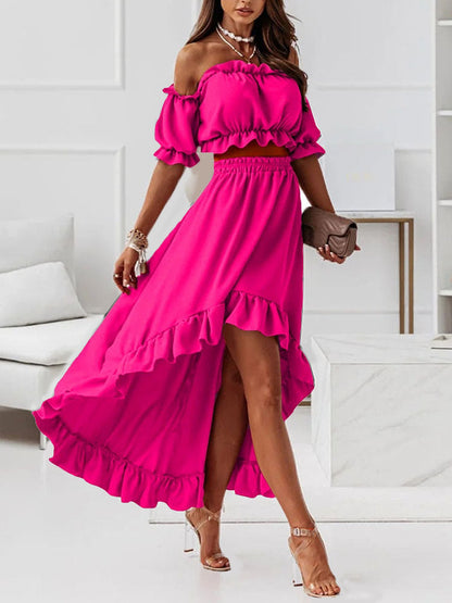 Camila – Stijlvolle Off-Shoulder Dames Set