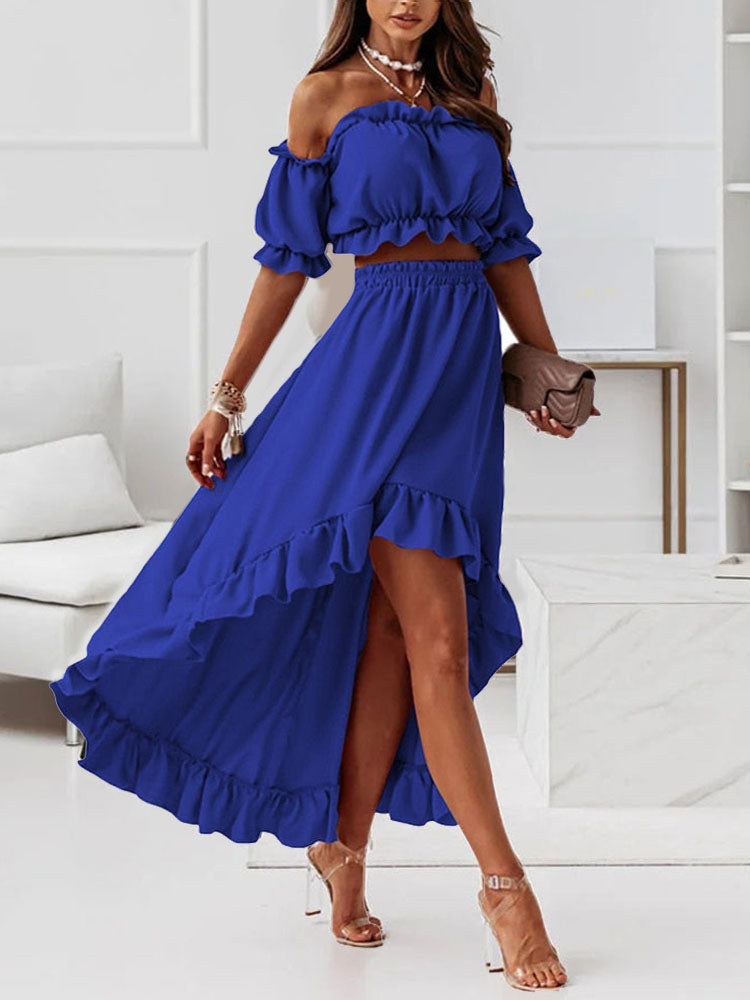 Camila – Stijlvolle Off-Shoulder Dames Set