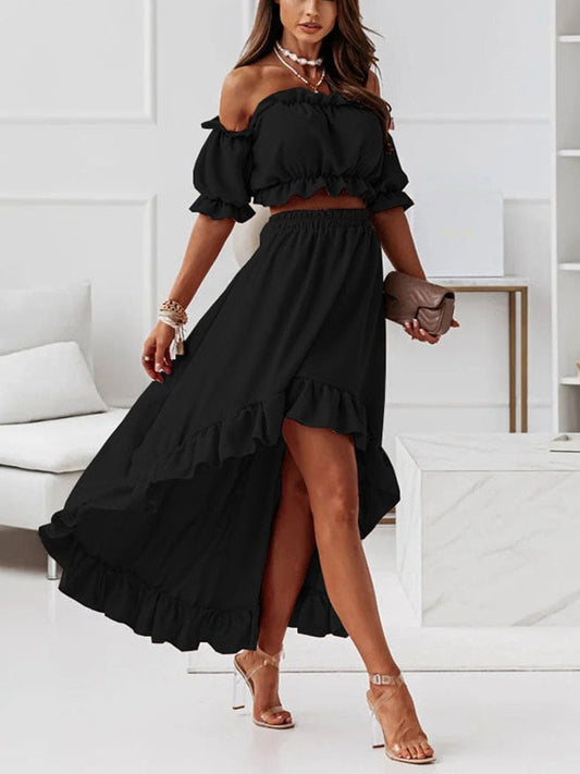 Camila – Stijlvolle Off-Shoulder Dames Set