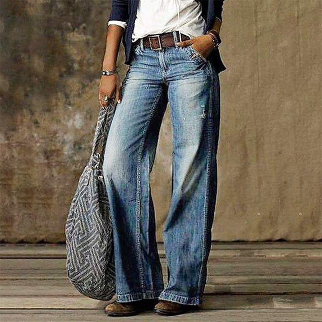 Elena – Ruime Damesjeans met Elegante Snit