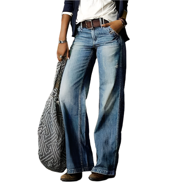 Elena – Ruime Damesjeans met Elegante Snit