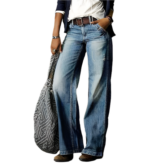 Elena – Ruime Damesjeans met Elegante Snit