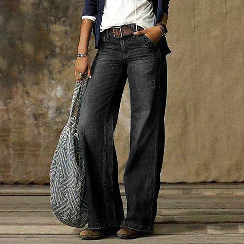 Elena – Ruime Damesjeans met Elegante Snit