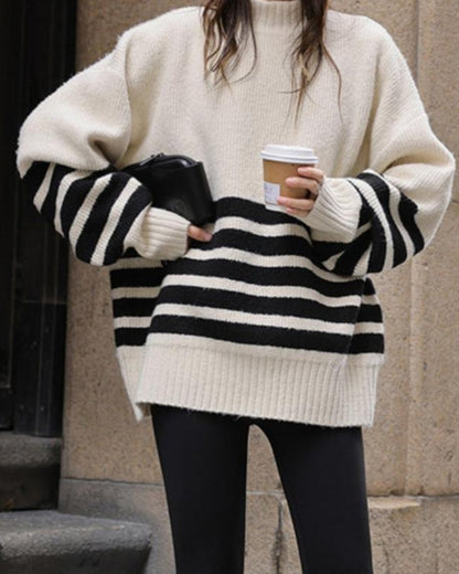 Clara – Oversized Damestrui met Nautisch Inspiratie