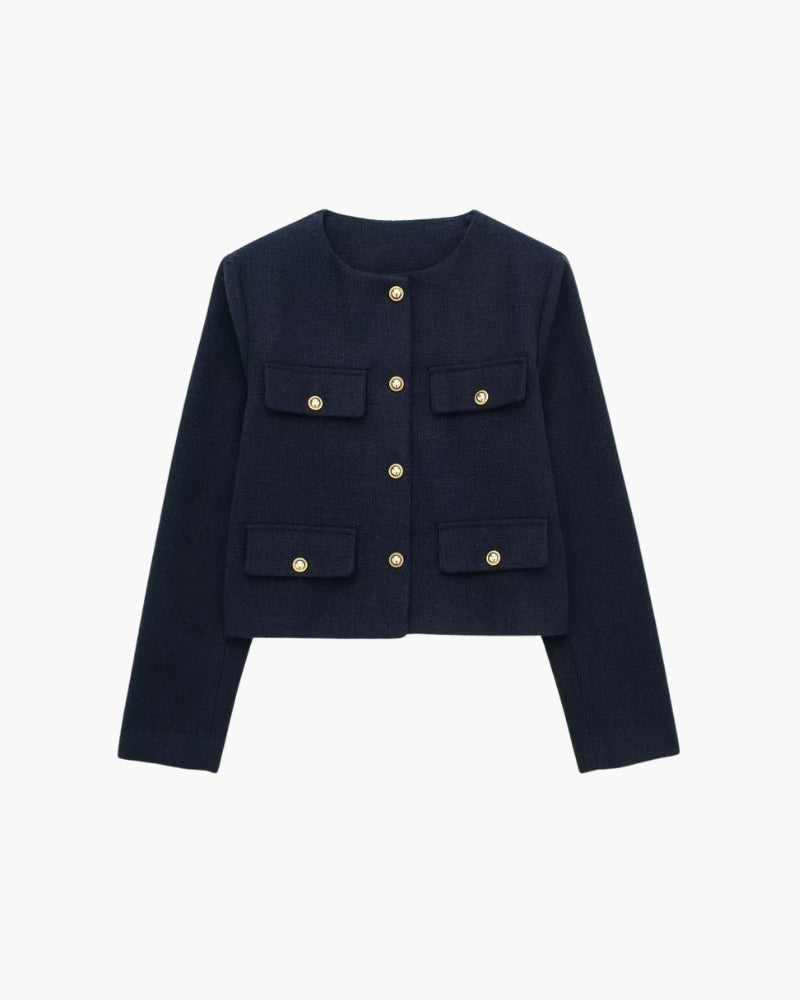 Saviani – Kort Skræddersyet Blazer til Dame