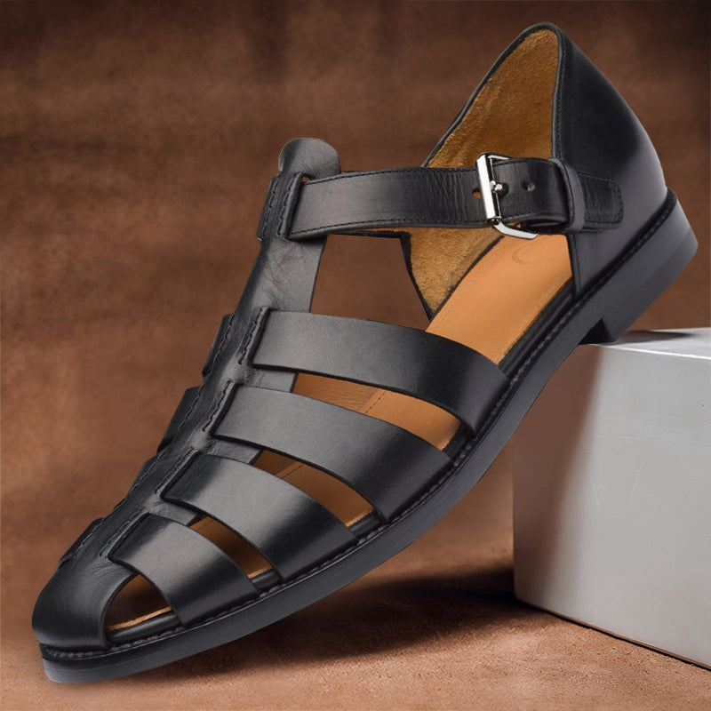 Lorenzo – Heren Sandalen van Leer