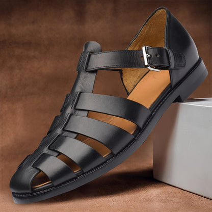 Lorenzo – Heren Sandalen van Leer