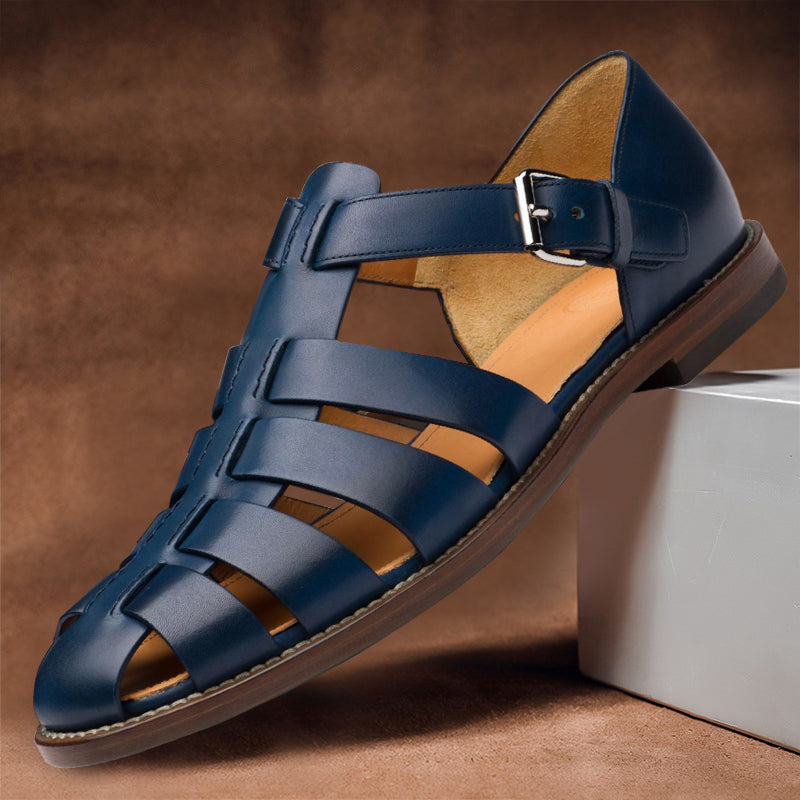 Lorenzo – Heren Sandalen van Leer