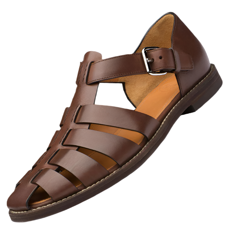 Lorenzo – Heren Sandalen van Leer
