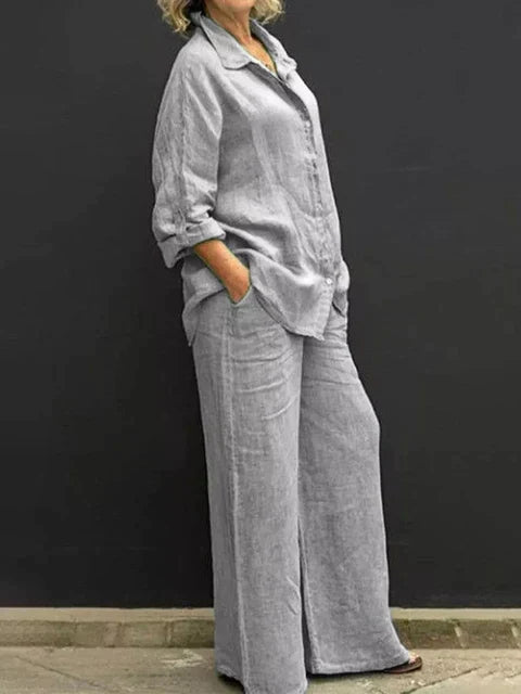 Selja – Elegante Vintage 2-delige Dames Set